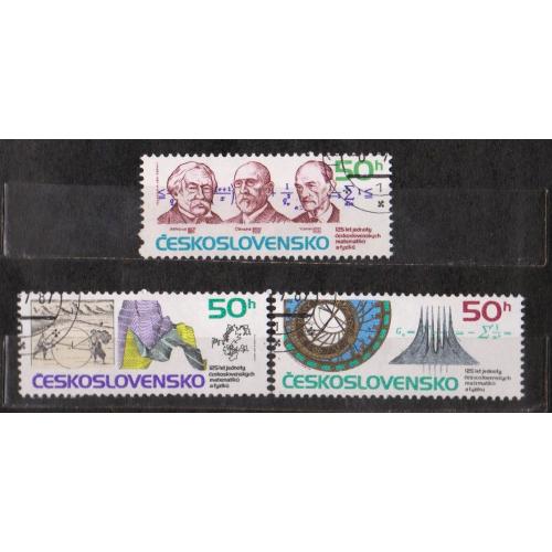 Союз чехословацьких математиків і фізиків = 1987 р. = ЧЕХОСЛОВАЧЧИНА = гаш. \\