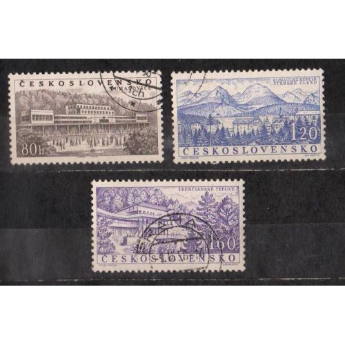 КУРОРТИ = 1958 р. = ЧЕХОСЛОВАЧЧИНА = гаш. \\