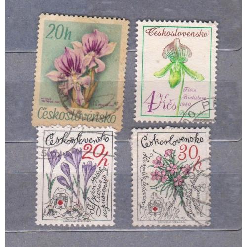ФЛОРА = 1967, 1979, 1980 р. = ЧЕХОСЛОВАЧЧИНА = гаш. \\