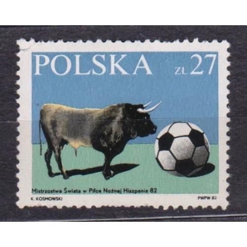 Чемпіонат світу з футболу - Іспанія = 1982 р. = ПОЛЬЩА = негаш. \\