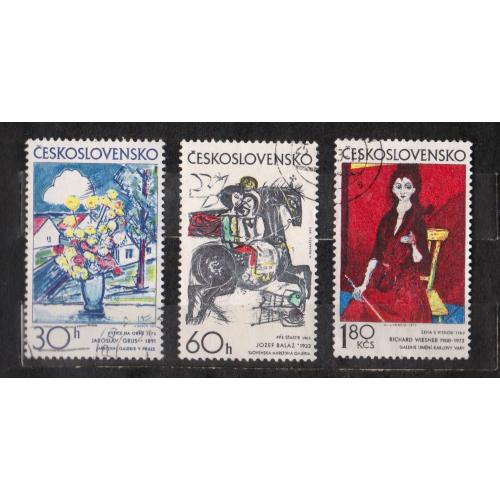 Чеська та словацька графіка = 1973 р. = ЧЕХОСЛОВАЧЧИНА = гаш. \\