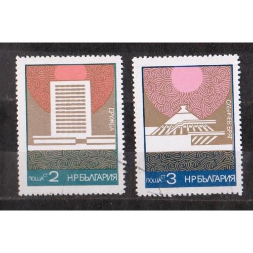 Чорноморські курорти = БОЛГАРІЯ = 1972 р. = гаш.  \\