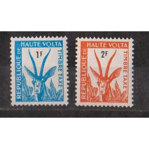ФАУНА - Червонолоба газель  = 1962 р. = Верхня Вольта - Буркіна-Фасо = негаш.  \\