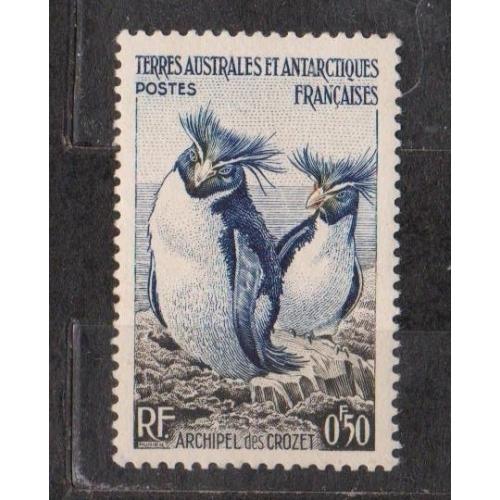 ФАУНА - Пінгвіни  = 1956 р. = Французькі Південні та Антарктичні Території = негаш.  \\