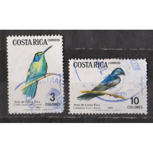 ФАУНА - ПТАХИ  = 1983 р. = КОСТА-РІКА = гаш.  \\