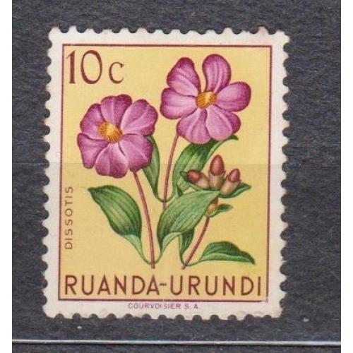 ФЛОРА - КВІТИ  =  1953 р. = Руанда-Урунді = негаш. \\