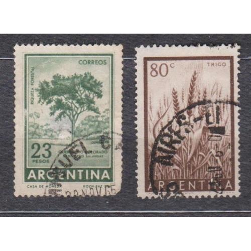 ФЛОРА  = марки 1955, 1965 р. = АРГЕНТИНА =  гаш. \\
