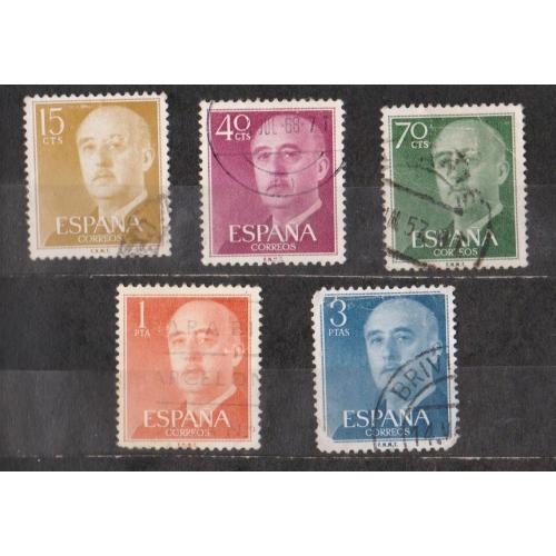 Генерал Франко =  1955 р. = ІСПАНІЯ = гаш. \\