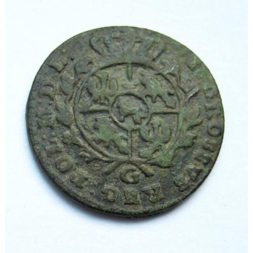 ГРОШ = 1767 р. = СТАНІСЛАВ АВГУСТ = ПОЛЬЩА \\