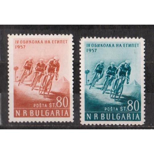 IV велогонка Єгиптом = БОЛГАРІЯ = 1957 р. = негаш. \\