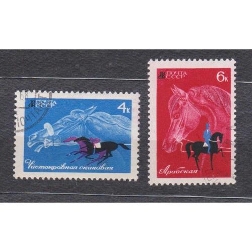 КОНЕВОДСТВО и КОННЫЙ СПОРТ = СССР - СРСР = 1968 р. = гаш. \\