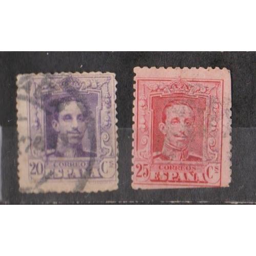 Король Альфонсо XIII = марки  1922, 1923 р. = ІСПАНІЯ = гаш. \\