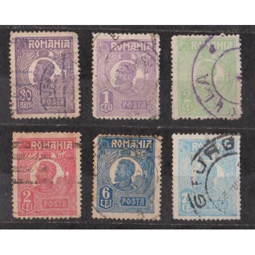 Король Фердинанд I = 1920 р. = РУМУНІЯ = гаш. \\