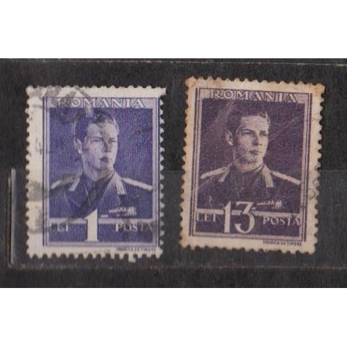 Король Міхай I = 1942 р. = РУМУНІЯ = гаш. \\
