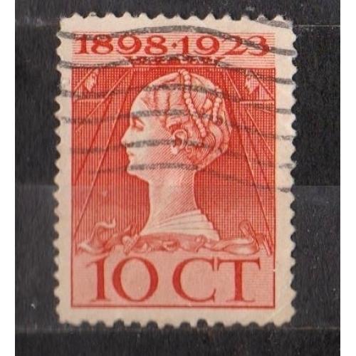 Королева Вільгельміна = Нідерланди = 1923 р. =  гаш. \\