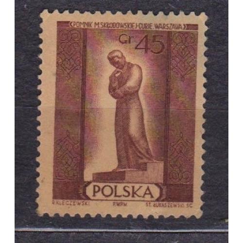 Марія Склодовська-Кюрі = 1955 р. = ПОЛЬЩА = негаш. \\