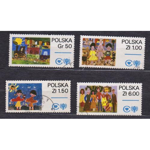Міжнародний рік дитини = 1979 р. = ПОЛЬЩА = гаш. \\