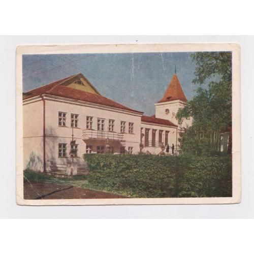 МОРШИН - ЛІКУВАЛЬНИЙ КОРПУС = листівка 1958 р. = БАКМАН = чиста = тираж 25 тис. \\