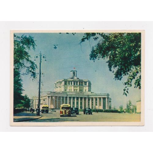 МОСКВА - ТЕАТР СОВЕТСКОЙ АРМИИ = листівка 1957 р. = ПЕТРУСОВ = чиста = тираж 350 тис. \\