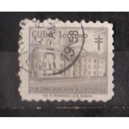 Національна рада боротьби з туберкульозом  = КУБА =  1958 р. = гаш.  \\