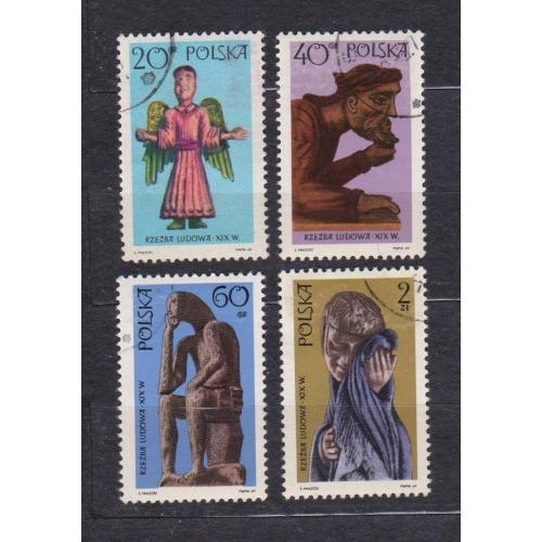 Народне мистецтво. Скульптури = 1969 р. = ПОЛЬЩА = гаш. \\