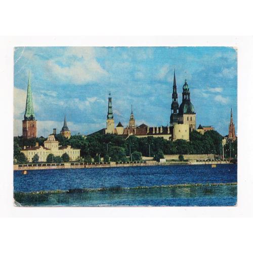 РИГА - Латвийская ССР = листівка 1977 р. = БИРКМАНИС = п/п \\