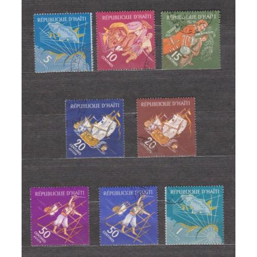 ПІРАТИ - КОРАБЛІ = 1961 р. =  ГАЇТІ - ГАИТИ = гаш. 