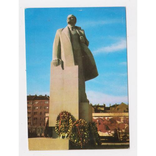 Пам'ятник В. Леніну - Софія = БОЛГАРІЯ = листівка 1973 р. = чиста \\