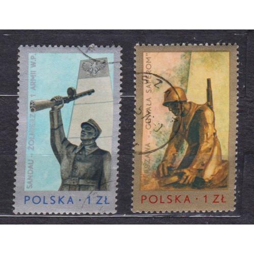 Пам'ятники боротьби польського народу проти фашизму у 1939-1945 рр. = 1976 р. = ПОЛЬЩА = гаш. \\