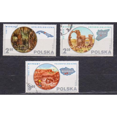 Польські наукові експедиції = 1980 р. = ПОЛЬЩА = гаш. \\