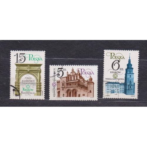 Реставрація пам'яток Кракова = 1982, 1983 р. = ПОЛЬЩА = гаш. \\
