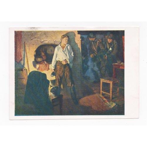 САША ЧЕКАЛИН = листівка 1958 р. = САМСОНОВ = чиста = тираж 45 тис. \\