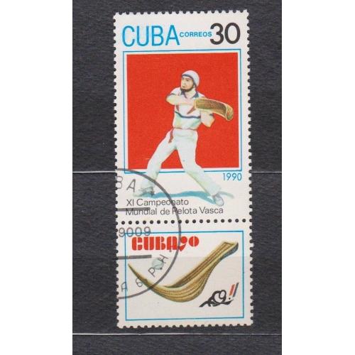 СПОРТ-  11-й чемпіонат світу з пелоти = КУБА = 1990 р. = гаш. \\