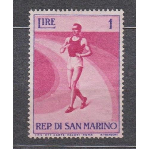 СПОРТ   = 1954 р. = САН-МАРИНО = негаш. \\