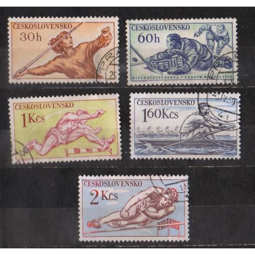 СПОРТ  = 1959 р. = ЧЕХОСЛОВАЧЧИНА = гаш. \\