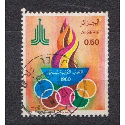 СПОРТ - Літні Олімпійські ігри 1980 року - Москва = АЛЖИР = 1980 р. =  гаш.  \\