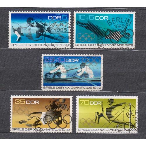 СПОРТ -  XX літні Олімпійські ігри = НІМЕЧЧИНА - НДР - DDR   = гаш. \\