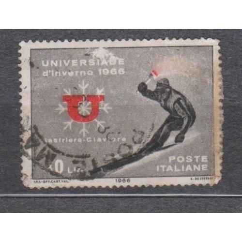 СПОРТ - Зимові університетські ігри = 1966 р. = ІТАЛІЯ = гаш. \\