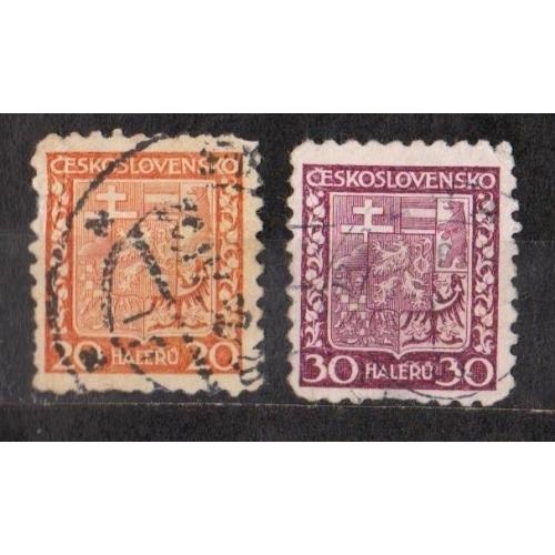 СТАНДАРТ - ГЕРБИ = 1929 р. = ЧЕХОСЛОВАЧЧИНА = гаш. \\