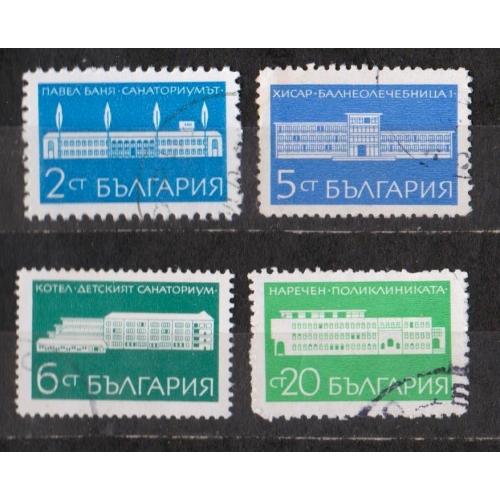 Стандарт - Курорти Болгарії = БОЛГАРІЯ = 1969 р. = гаш. \\