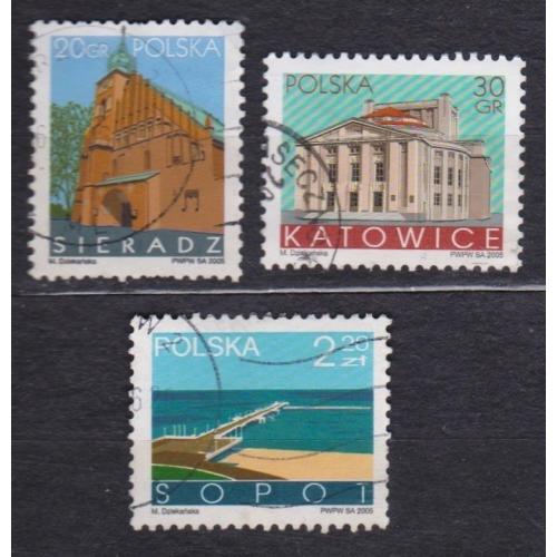 СТАНДАРТ - Пам'ятки польських міст = 2005 р. = ПОЛЬЩА = гаш. \\