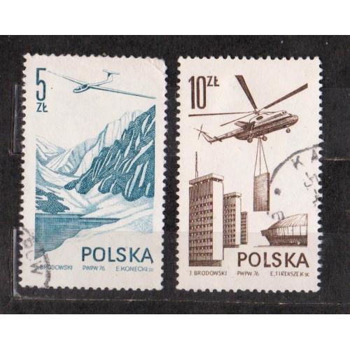 СТАНДАРТ - АВІАЦІЯ = 1976 р. =  ПОЛЬЩА = гаш. \\