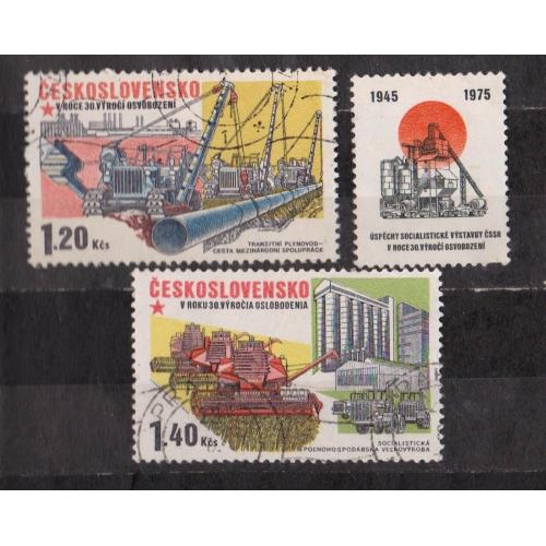 Успіхи соціалістичного будівництва = 1975 р. = ЧЕХОСЛОВАЧЧИНА = гаш. \\