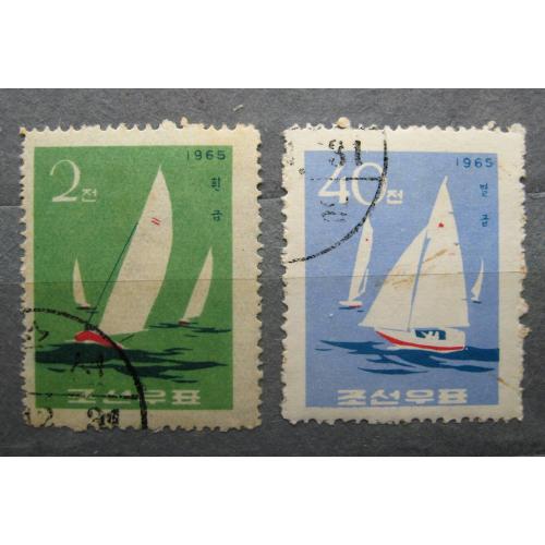 ВІТРИЛЬНИЙ СПОРТ = 1965 р. = КНДР - ПІВНІЧНА  КОРЕЯ = гаш. \\