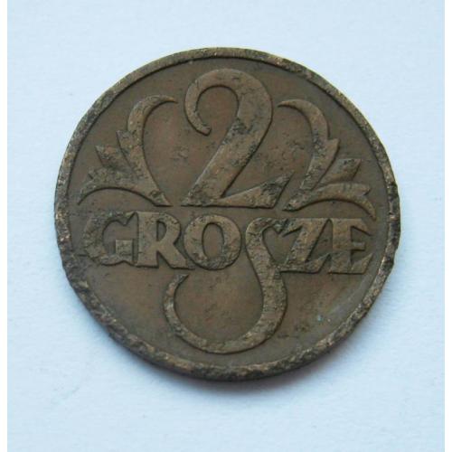 2 гроша = 1934 р. = ПОЛЬЩА