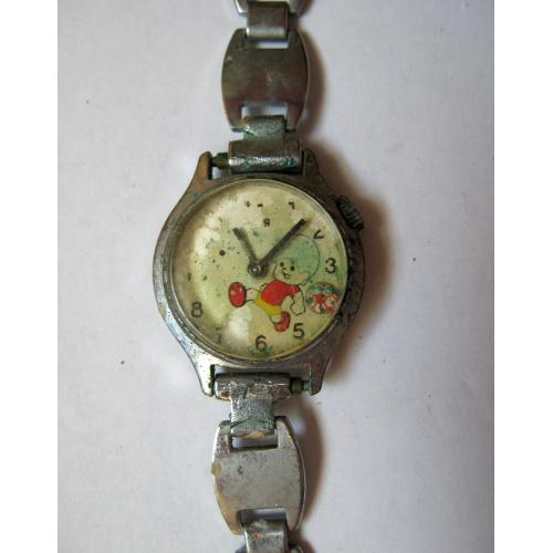 Жіночий годинник /часы/ з браслетом  - ЗАРЯ = механіка = СРСР \\