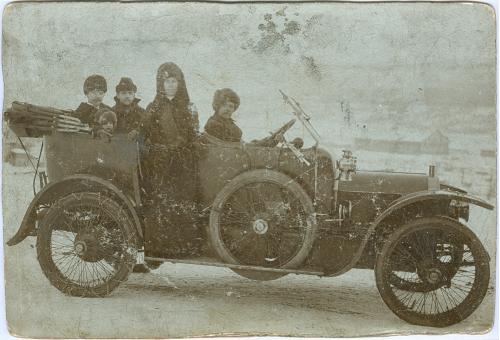 Автомобиль Нэпир Лайон Англия 1910 года выпуска Фото 1913 год Машина управляющего приисками Винтаж