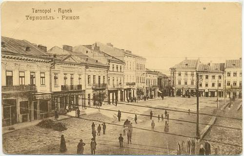 Тернополь Рынок Базар Тернопіль Tarnopol Rynek №7182 GGJ 1914 год