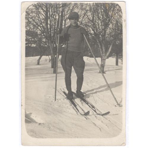 Фото Киев 1934 год Лыжи Спорт Київ Лижі Kyiv Skis