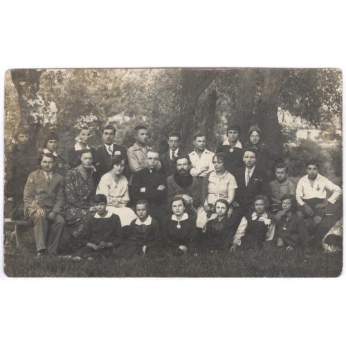 Фотографическое заведение А. Вайнермана Корец напротив памятника Пилсудскому A.SZ. WAJNERMAN Korzec